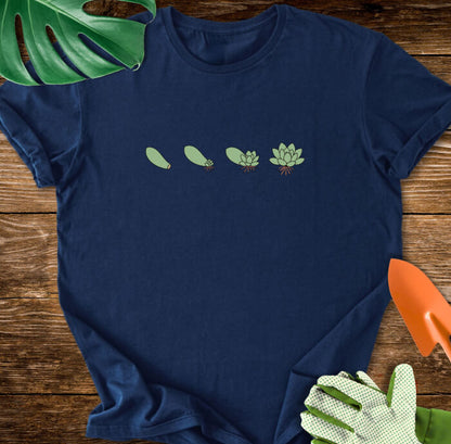 Succulent Propagation Stages T-Shirt
