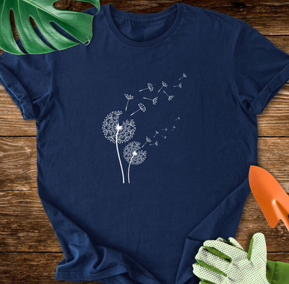 Blowing Dandelion Seeds T-Shirt