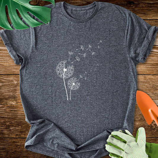 Blowing Dandelion Seeds T-Shirt
