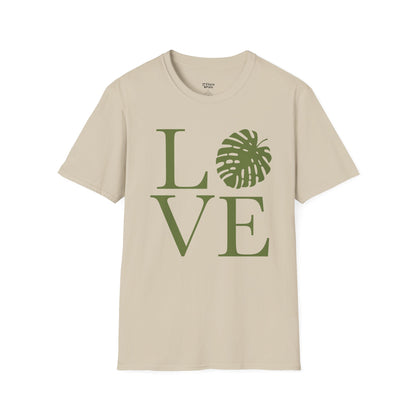 LOVE Monstera Plant Lover T-Shirt