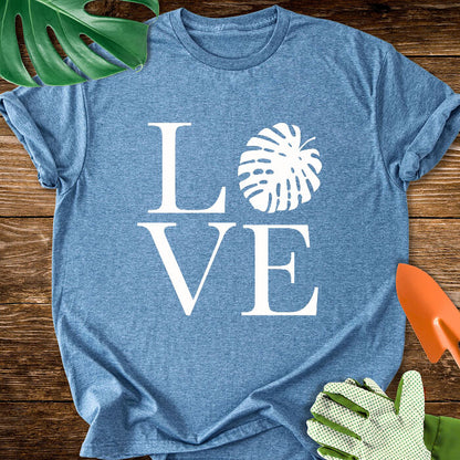 LOVE Monstera Plant Lover T-Shirt