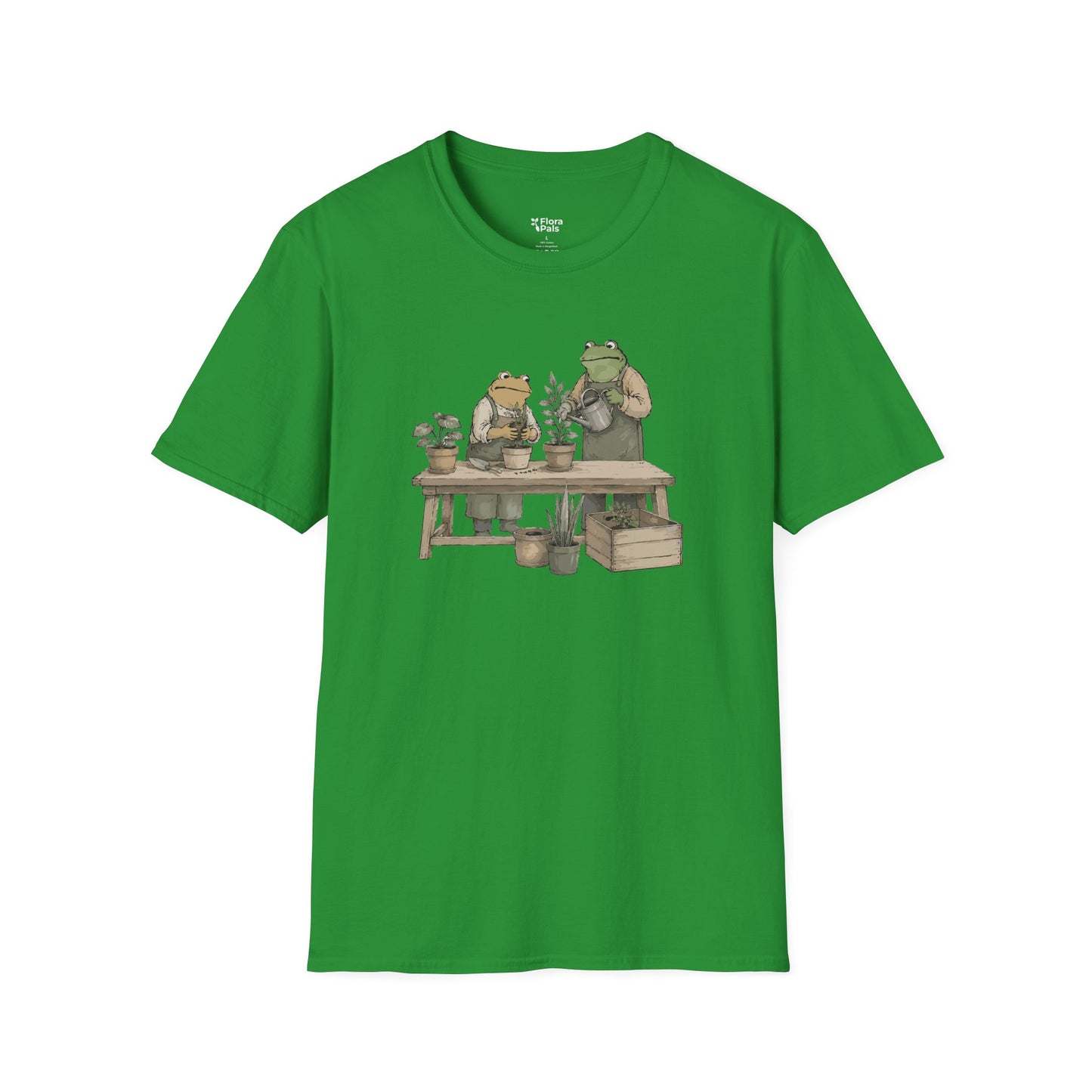 Frog Gardeners Planting Houseplants T-Shirt
